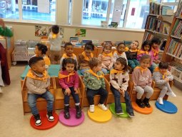 Un petit tour à la bibliothèque - Escargots - janvier 26